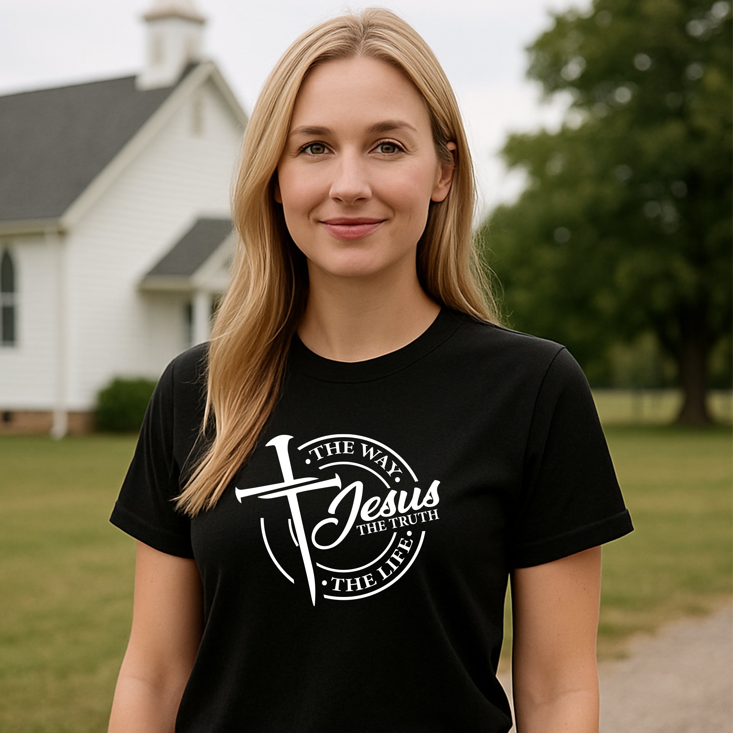 Jesus, The Way. The Truth. The Life. T-Shirt: Proclaim Your Faith 5