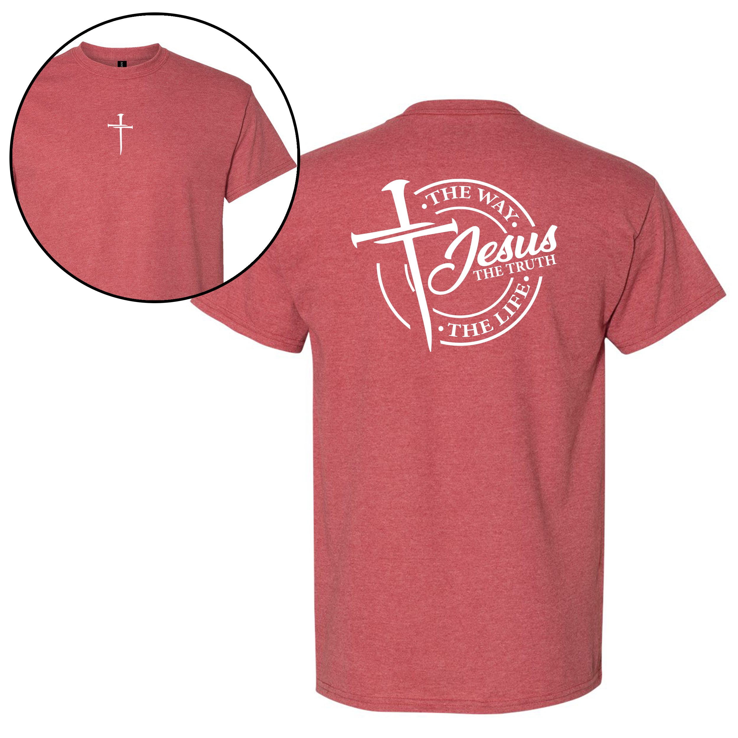 Limited Edition Jesus, The Way. The Truth. The Life. T-Shirt: Proclaim Your Faith 3